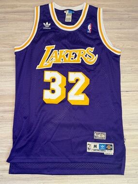 Vintage adidas NBA Purple & Gold Retro Jersey - Men’s Medium